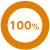 100 percent icon